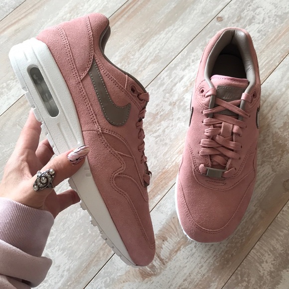 NWTNike ID dusty rose Air Max 1 Premium Custom - Picture 5 of 8